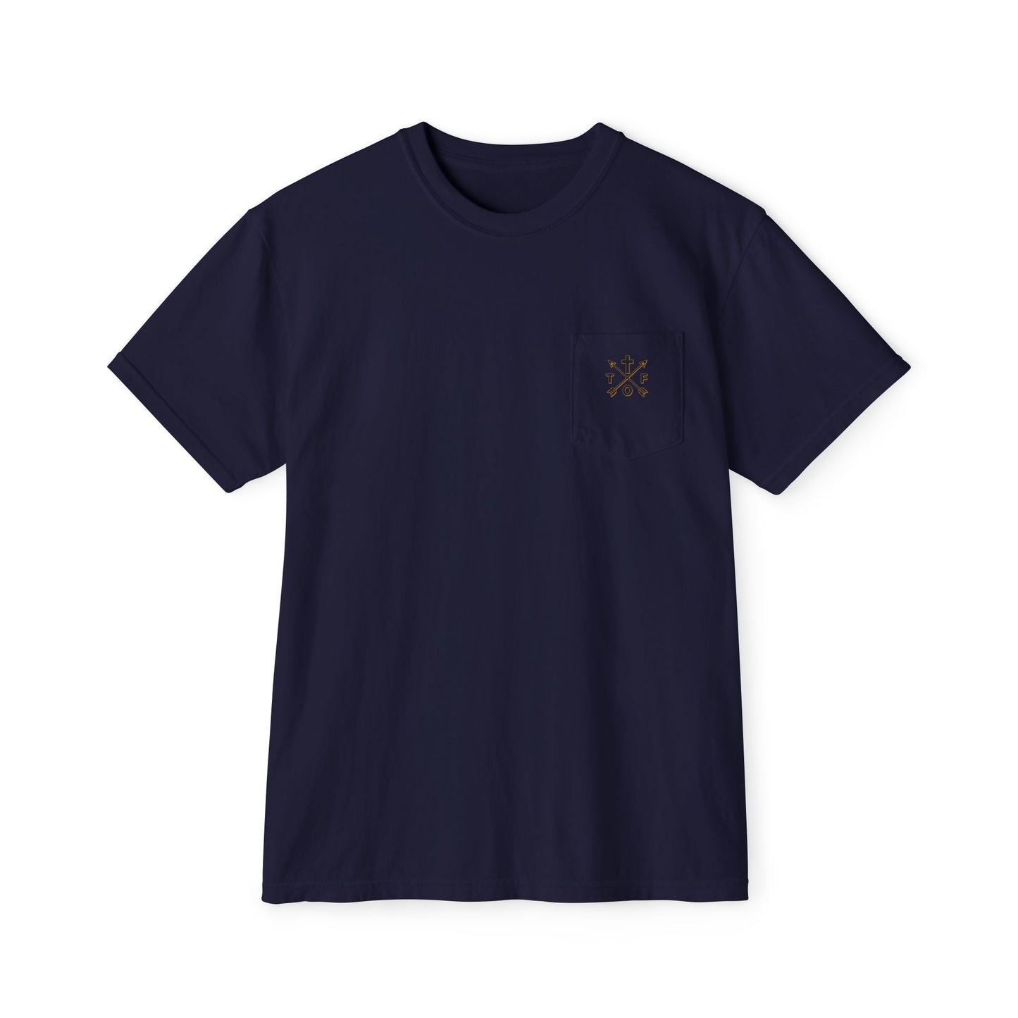 Hold The Line Pocket T‑Shirt — 'Hold the Line, Stand Your Ground' Graphic Tee